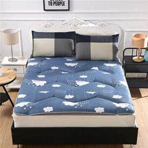 Soft Comfortable Tatami Mattress,Traditional Japanese Futon Mattresses,Double Single Mattress Pad Student Dormitory A Twin:35x79inch