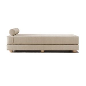 Jaxx Alon Daybed | Fold-Out Sleeper | Queen-Size Mattress - Ivory