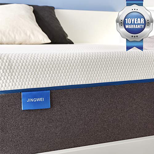 Queen Size Mattress, 12 Inches Gel Memory Foam Bed Mattress in a Box Queen Mattress Supportive & Pressure Relief with Breathable Soft Fabric Cover, Premium Size 80 * 60 * 12