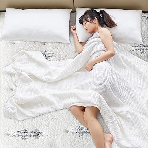 Twin Mattress,10 Inch Hybrid Mattress in a Box,Gel Memory Foam Twin Size Mattress,Individually Wrapped Pocket Coils Innerspring Mattress for Motion Isolation,Medium Firm (Twin)