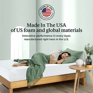 Twin/Full/Queen/King Mattress, 12 Inch Cooling Gel Memory Foam Mattress with Fit The Spine for Pressure Relief, Certipur-Us Certified Mattress for Motion Isolating, Cool Sleep, Medium Firm Feel-Queen