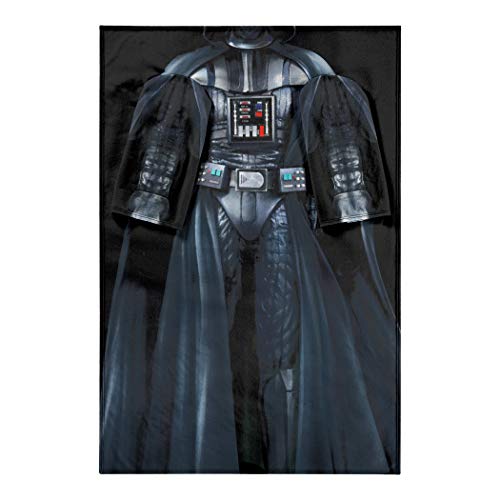 STAR WARS Comfy Throw Blanket with Sleeves, Adult-48 x 71 Inches, Being Darth Vader