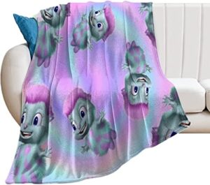 blanket funny bibble's beliefs，bibble meme soft and comfortable,ultra-soft micro fleece blanket,for bed or sofa,all season throw blankets (color : c, size : 35x43in)