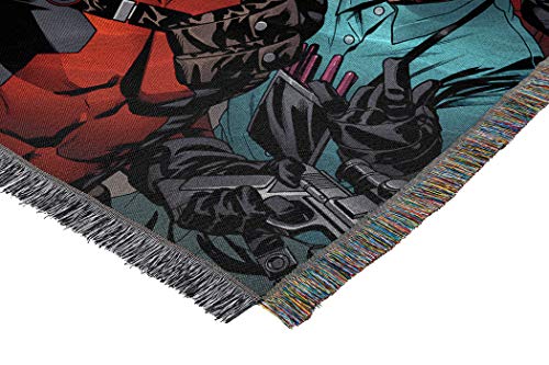 Marvel's Deadpool, "We Are All Here" Woven Tapestry Throw Blanket, 48" x 60", Multi Color