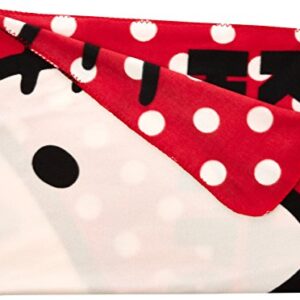 SANRIO Hello Kitty, "Polka Dot Kitty" Fleece Throw Blanket, 45" x 60", Multi Color