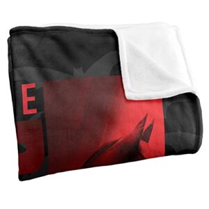 The Batman (2022) Blanket, The Batman Vertical Tiles Silky Touch Super Soft Throw Blanket 36" x 58"