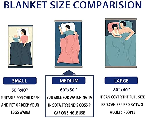 Happy 60th Birthday Gifts for Women Blanket 60”x 50”, Funny 1963 Birthday 60th Gift Idea Throw Blankets for Wife Her Mom Friends Coworker Boss, Flannel Fleece Soft Warm Throw Blankets for Bed Sofa