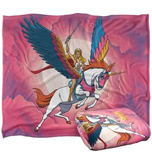 she ra clouds officially licensed silky touch super soft throw blanket 50" x 60"