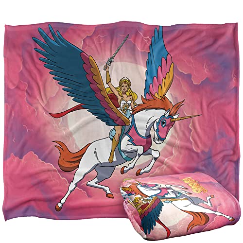 She Ra Clouds Officially Licensed Silky Touch Super Soft Throw Blanket 50" x 60"