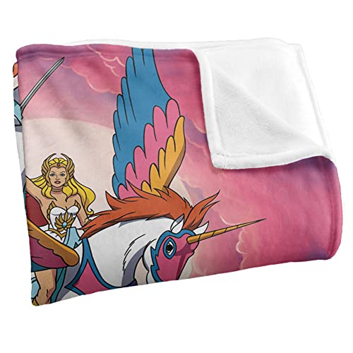 She Ra Clouds Officially Licensed Silky Touch Super Soft Throw Blanket 50" x 60"