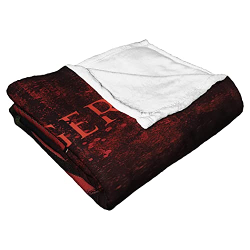 Northwest A Nightmare on Elm Street Silk Touch Throw Blanket, 50" x 60", Freddy Krueger