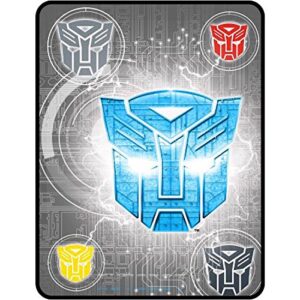 transformers 5 plush throw blanket - 46" x 60"