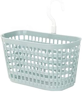 u-k reusable plastic hanging shower caddy kitchen bathroom storage basket with rotatable hook durable & professional