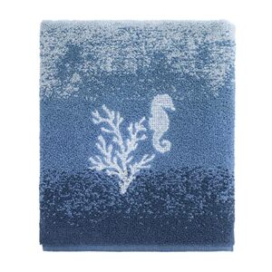 avanti linens - hand towel, soft & absorbent cotton towel (batik coastal collection)