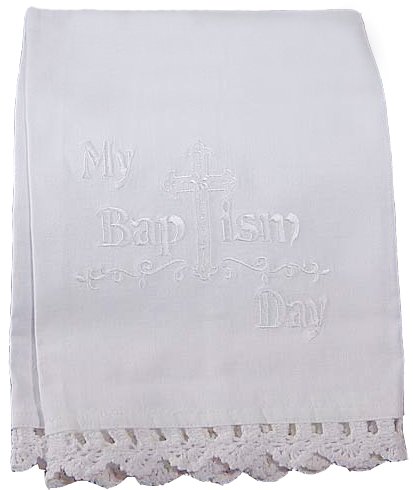 Little Things Mean A Lot BAPTISM TOWEL