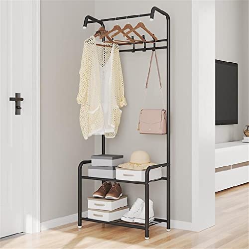 n/a Metal Hanger Marble Hanger Floor Bedroom Living Room Hanging Clothes Modern and Simple (Color : Brass, Size : 165 * 60 * 30cm)