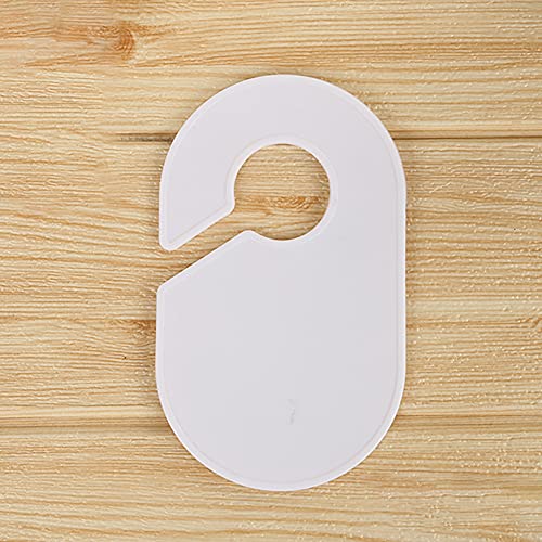 UUYYEO 12 Pcs Clothing Rack Size Dividers Blank Hangers Closet Dividers Rectangular Closet Dividers for Home or Cloth Store