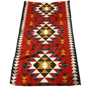 soft hand towels, native southwest american highly absorbent quick-dry towels multipurpose for bathroom, hotel(12" x 27.5")
