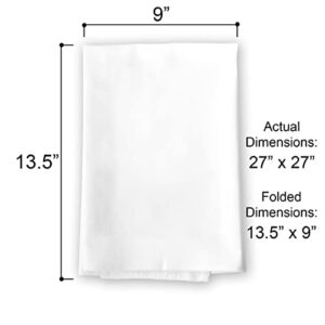 Honey Dew Gifts Funny Inappropriate Towels, Wash Your Fucking Hands Flour Sack Towel, 27 inch by 27 inch, 100% Cotton, Highly Absorbent, Multi-Purpose Bathroom Hand Towel