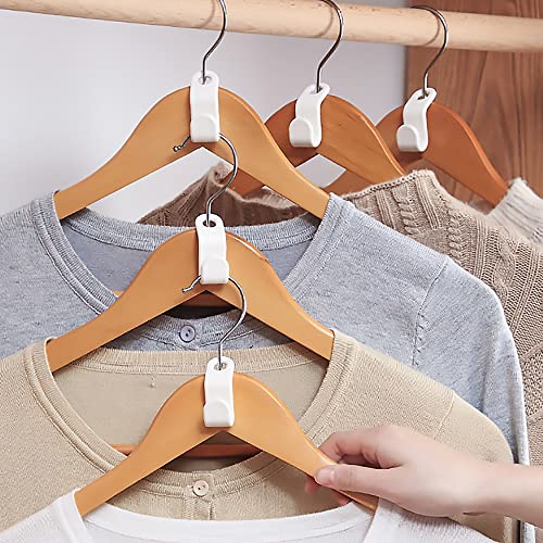 48Pcs Clothes Hanger Connector Hooks DGQ Plastic Closet Organizer Hanger Clips Space Saving Hanger Hook Cascading Hanger Hooks Clothes Hanger Extender Clips Connection Hooks Outfit Hanger Hook