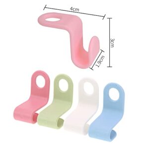 48Pcs Clothes Hanger Connector Hooks DGQ Plastic Closet Organizer Hanger Clips Space Saving Hanger Hook Cascading Hanger Hooks Clothes Hanger Extender Clips Connection Hooks Outfit Hanger Hook