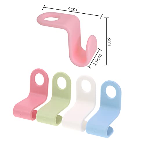 48Pcs Clothes Hanger Connector Hooks DGQ Plastic Closet Organizer Hanger Clips Space Saving Hanger Hook Cascading Hanger Hooks Clothes Hanger Extender Clips Connection Hooks Outfit Hanger Hook