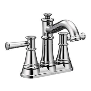 moen 6401 belfield two-handle centerset bathroom faucet, chrome