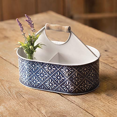 CTW 550092 Floral Caddy, 10-inch Width, Navy Blue