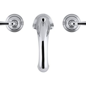 Kohler 394-4-PB Devonshire Bathroom Sink Faucet, Vibrant Polished Brass