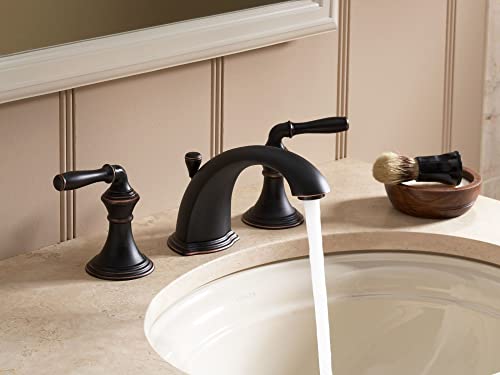 Kohler 394-4-PB Devonshire Bathroom Sink Faucet, Vibrant Polished Brass