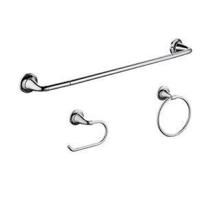 constructor 3-piece bath accessory kit in chrome