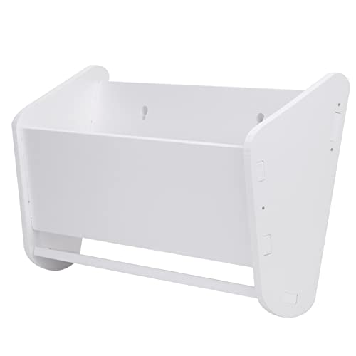 DOITOOL Wall Shoe Rack Mounted Wall Mount Slipper Rack White Hanging Shoe Storage Rack Non- punching Shoe Stand Door Shoe Hangers Bathroom Shoe Holder Wall Mounted Shoe Storage