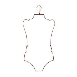 gralara swimsuit hanger for closet top swivel hook closet organizer foldable bikini hanger bathing suit hanger for cloakroom bedroom boutiques shops, pink aureate
