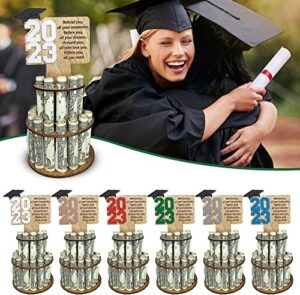 opil 2023 new creative converting congrats grad card holder,graduation money holders for graduation decorations, party ornament decor (white)