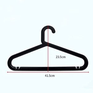 Ljyutihgyj Hangers, 10PCs，Plastic Hanger ， Adult Clothes Hangers Lightweight and Non-Marking, Multifunctional Non-Slip，Slingclothes Support Hanger (Color : Green, Quantity : 10pcs)