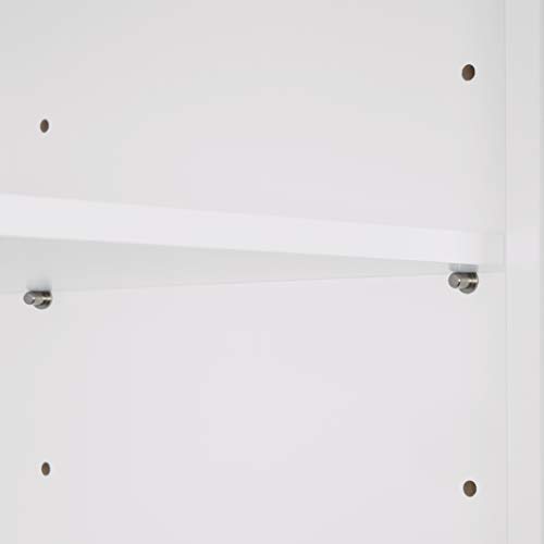 RiverRidge Somerset Two-Door Bathroom Storage, White Wall Cabinet