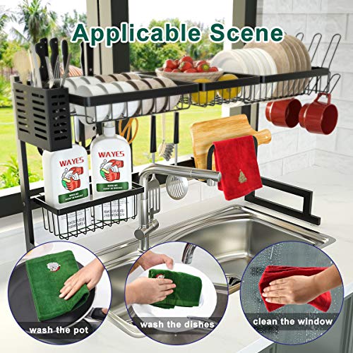 Armyte Christmas Hand Towels, 100% Cotton Bathroom Kitchen Washcloths, Wash Basin Towels 12 x 18, Christmas Holiday, Dish Towels for Drying, Cleaning, Cooking & Baking (3 Set: Red, White, Green)