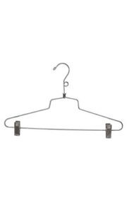metal hangers - all purpose, 16 inch, case of 100 (chrome)