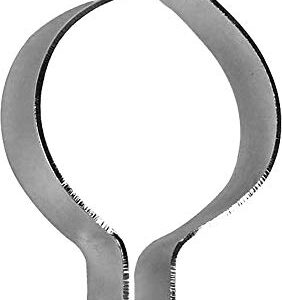 The Great American Hanger Company Anti-Theft Metal B-Ring with Chrome Finish, (Box of 100) Removable 1.5 Inch Security Rings to Hold Nail Hook Hangers for Existing installations and Fixed Bars