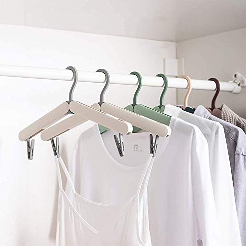 CHMHY 4pcs Folding Coat Hanger,Portable Travel Clothes Hanger,Travel Accessories Foldable Clothes Drying Rack for Travel