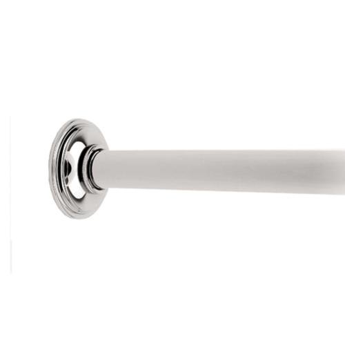 Ginger 2639B/PN London Terrace Shower Rod Brackets Pair, Polished Nickel,