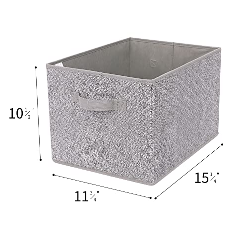 GRANNY SAYS Bundle of 3 Sets Storage Bins for Closet