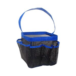 mesh shower caddy basket for college dorm room essentials, hanging portable tote bag toiletry for bathroom accessories