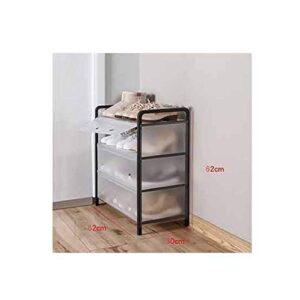 MFCHY Simple Dormitory Bedroom Space Multi-Layer Shoe Rack Multi-Function Household Dust-Proof Artifact Storage Shoes Rack