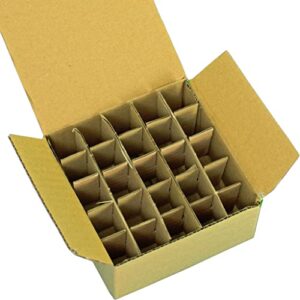 est. lee display l d 1902 cardboard boxes & organizers for c-9 c-7 replacement light bulbs empty storage box with dividers pack of 5 (c9 light bulb box)