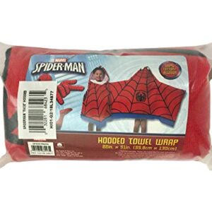 Jay Franco Kids Hooded Towel Avengers - Spiderman Red