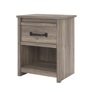 ameriwood home bassinger nightstand, gray oak