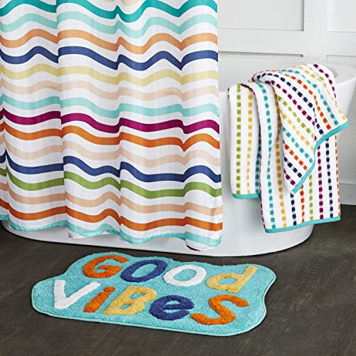 SKL Home by Saturday Knight Ltd. Good Vibes Hand Towel (2-Pack),Multi