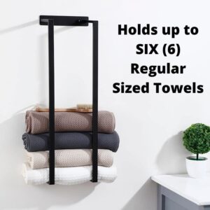 Avocrafts Bathroom Wall Towel Rack, Bathroom Organization, Bath Towel Holder, Wall Towel Storage, Mounted Towel Rack Holder