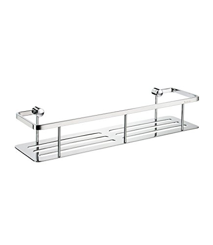 SMEDBO SME, Polished Chrome DK3005 Soap Basket Straight 1 Level, 45.5 x 10.7 x 8 cm